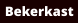 Bekerkast